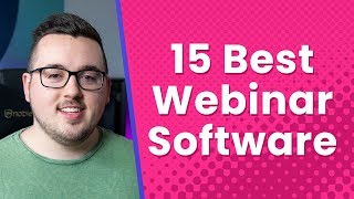 The 15 Best Webinar Software Products [upl. by Yecrad418]