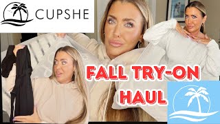 Cupshe Fall Fashion 2024  Cupshe Honest Review  Cupshe isnt just swimwear anymore  Mid Size [upl. by Sherourd]