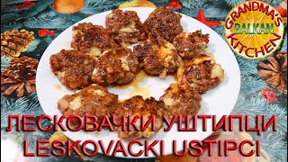 Лесковачки ущипци ОРИГИНАЛНА РЕЦЕПТА 4К  LESKOVACKI USTIPCI ORIGINAL RECEPT 4К [upl. by Carine759]