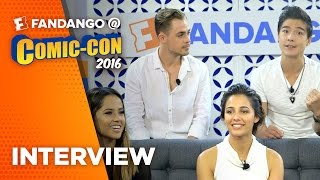 ’Power Rangers Cast Interview – COMIC CON 2016 [upl. by Etac]