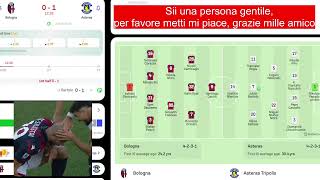 Bologna  Asteras Tripolis LIVE 🔴 In Diretta Amichevole 2024 [upl. by Suiramed126]