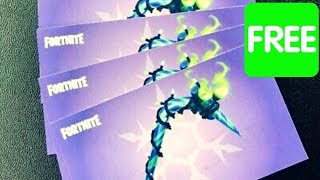 😱How to get the MINTY Pickaxe in Fortnite FREE😱  FREE Minty Pickaxe Codes Candy cane Pickaxe [upl. by Edeline175]