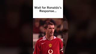 Ronaldo got yelled by Roy Keane Ronaldo said he is his greatest captain on the field ronaldo [upl. by Emanuel]