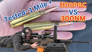 300 PRC vs 300 Norma Mag side by side comparison [upl. by Einnor]