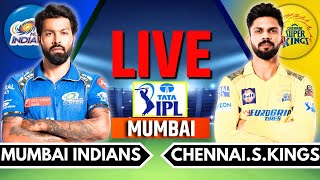 IPL 2024 Live MI vs CSK Live Match  IPL Live Score amp Commentary  Mumbai vs Chennai Live Match [upl. by Yraeg]