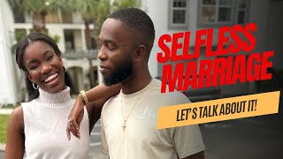 Selfishness vs Selflessness in Marriage 💍 [upl. by Krid95]