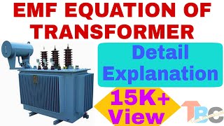 EMF equation of transformer in hindi [upl. by Arteid246]