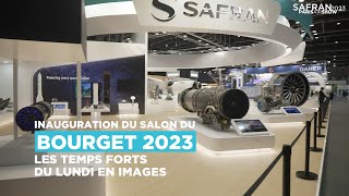 Inauguration du salon du Bourget 2023  les temps forts en vidéo [upl. by Eirbua732]