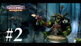 Battlefleet Gothic Armada  Walkthrough Part 2 Ork Pirates HeroicIron Man [upl. by Ueihttam]