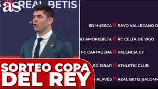 COPA del REY estos son los 16 CRUCES CONFIRMADOS del SORTEO [upl. by Arec]