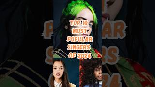 Top 10 Most Popular Singers of 2024 top top10 celebrities singers 2024 popular [upl. by Llewol361]