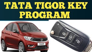 TATA Tigor key PROGRAM [upl. by Uwton936]