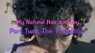 My Natural Hair Journey  Transitioning While Retaining Length [upl. by Lanaj392]