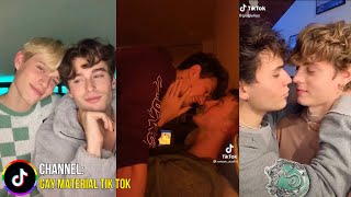 GAY COUPLE TIKTOKS COMPILATION 1  Cute Gay Couple Goals 👨‍❤️‍💋‍👨🌈💕 [upl. by Leahey]