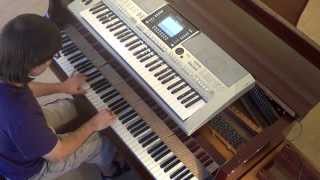 Stromae  Papaoutai  piano amp keyboard synth cover by LIVE DJ FLO [upl. by Berneta]