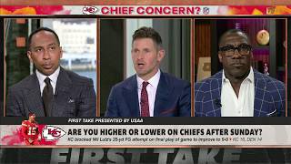 Stephen A CALLS OUT Dan Orlovsky for DEFENDING Patrick Mahomes 🗣️ Chiefs CAN be beat  First Take [upl. by Eilra]