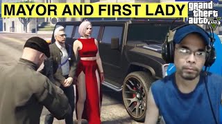 ANG PAGDUKOT SA MAYOR AT FIRST LADY Part 1  GTA V Roleplay [upl. by Hcurab]