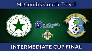 LIVE  Intermediate Cup final  Crumlin Star vs Immaculata FC [upl. by Anelet]