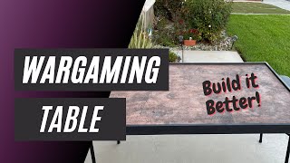 Wargaming Table Build [upl. by Enyleve]