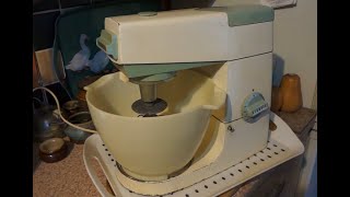 KENWOOD Chef Food Mixer  A Brief History amp Demo [upl. by Rakia]