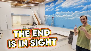 THE END IS IN SIGHT Stairs Trim Door amp More Paint [upl. by Ultima525]