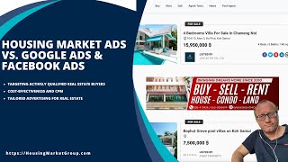 Maximize Your Reach Housing Market Ads vs Google Ads amp Facebook Ads  Housing Market Group [upl. by Claudie]