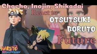 Team 10 academy React To Otsutsuki Boruto🍔  BorutoTwoBlueVortex  GachaClub  SungJinWooBoard [upl. by Aihtenyc]