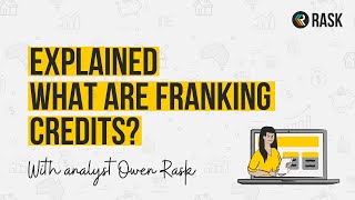 Explained What are franking credits  Rask  HD [upl. by Noyes]