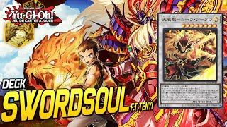 TENYI SWORDSOUL AU TOP  COMBOS  DECK PROFILE Post Suprême Darkness YuGiOh [upl. by Durrace]