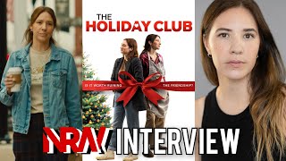 Alexandra Swarens ACTOR amp WRITER talks THE HOLIDAY CLUB with Kuya P for NRW A NRW Interview [upl. by Nnayecats]