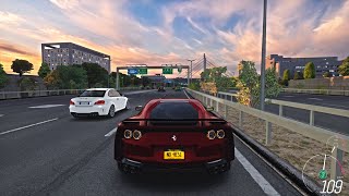 Ferrari 812 Superfast NOVITEC TUNNELRUN amp STRAIGHT PIPES  Screamer [upl. by Ellerred]