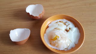 How to make Kopitiam HalfBoiled Eggs [upl. by Esilrahc]