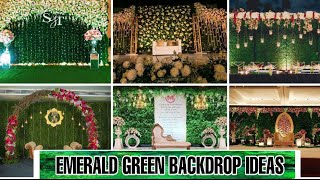 Emrald Green Wedding IdeasGreen theme2020 [upl. by Enelime174]