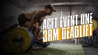 ACFT Event One 3RM Deadlift  The Green Beret Guide to the ACFT [upl. by Nemad]