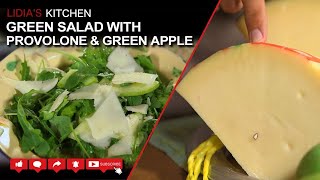 Green Salad with Provolone Cheese and Green Apple [upl. by Ttocserp]