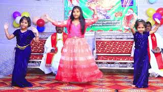 Latest Telugu Christmas Song  Dance Videos  Christmas Song 2024  2025 [upl. by Fidelas]