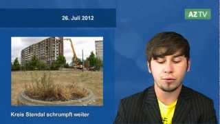 AZTV vom 26 Juli 2012 Altmark [upl. by Ennaylloh]