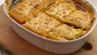 Butternut Squash Lasagna with SausageTomatoCream Sauce [upl. by Dorian]