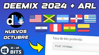 DEEMIX 2024  ARL  Nuevos ARL OCTUBRE 2024 Actualizados [upl. by Artemisia]