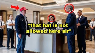 Hotel Reception Refuses To Check In Republican Man For Wearing MAGA Hat Unaware He Owns the Place [upl. by Manouch]