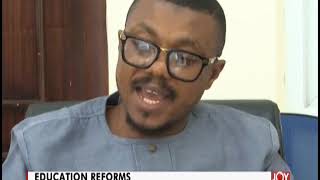 Education Reforms  News Desk on JoyNews 12419 [upl. by Llorre]