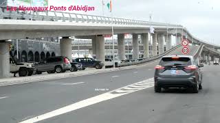 Voici les Nouveaux Ponts dAbidjan en Côte dIvoire [upl. by Eelsel]