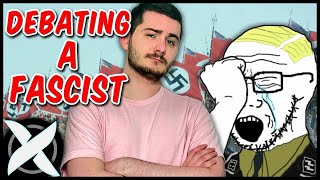 quotFascism Isnt Politicalquot  Debating A Very Confusing SelfDescribed Fascist [upl. by Sydelle278]