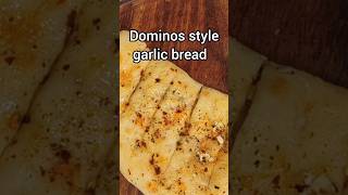 Dominos style cheese garlic bread at home 😋 dominosgarlicbread tastyfood snacks breadrecipe [upl. by Lerrehs]