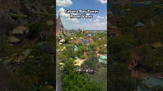 Universal’s Cabana Bay TOWER VIEWS of Volcano Bay Water Park 🌋 [upl. by Nakah781]