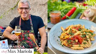 PENNE ALLARRABBIATA ricetta facile e veloce di Chef Max Mariola [upl. by Haroppizt921]