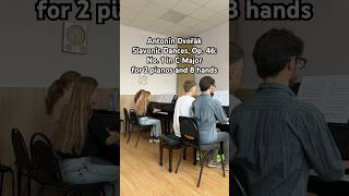 Antonín Dvořák Slavonic Dances Op 46 No 1 in C Major for 2 pianos and 8 hands I Rehearsal [upl. by Eleni623]