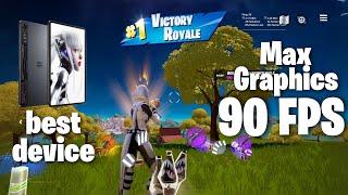 Fortnite Mobile at Max Graphics 90 FPS on the Best Gaming Tablet Ever [upl. by Samot]