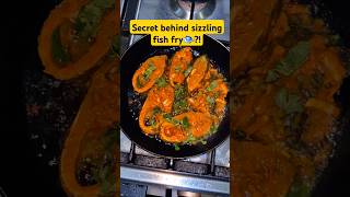 Sizzling Masala fish fry recipe shorts trending [upl. by Birmingham503]