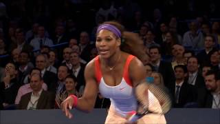 Serena vs Azarenka LeftHanded [upl. by Purdy]